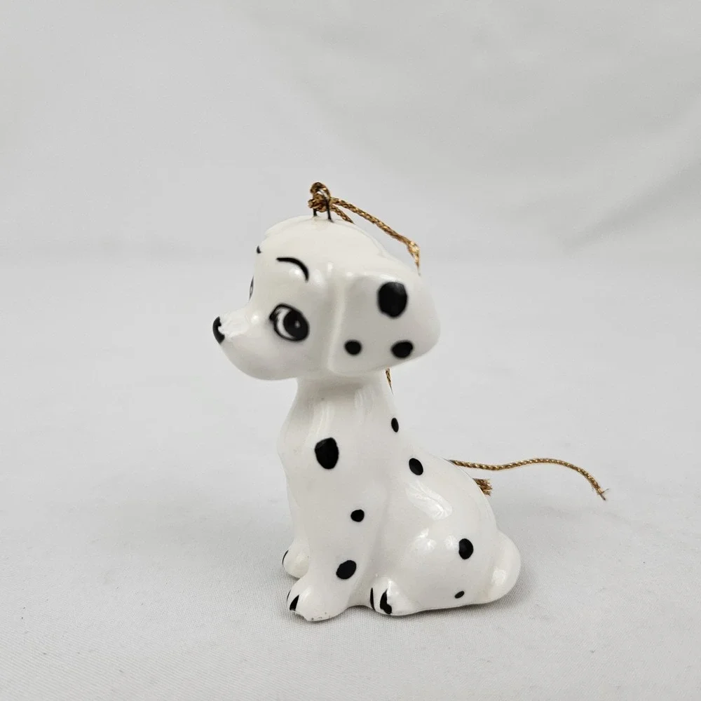 Walt Disney Productions 101 Dalmatian Ornament Figure Ceramic Vintage Japan